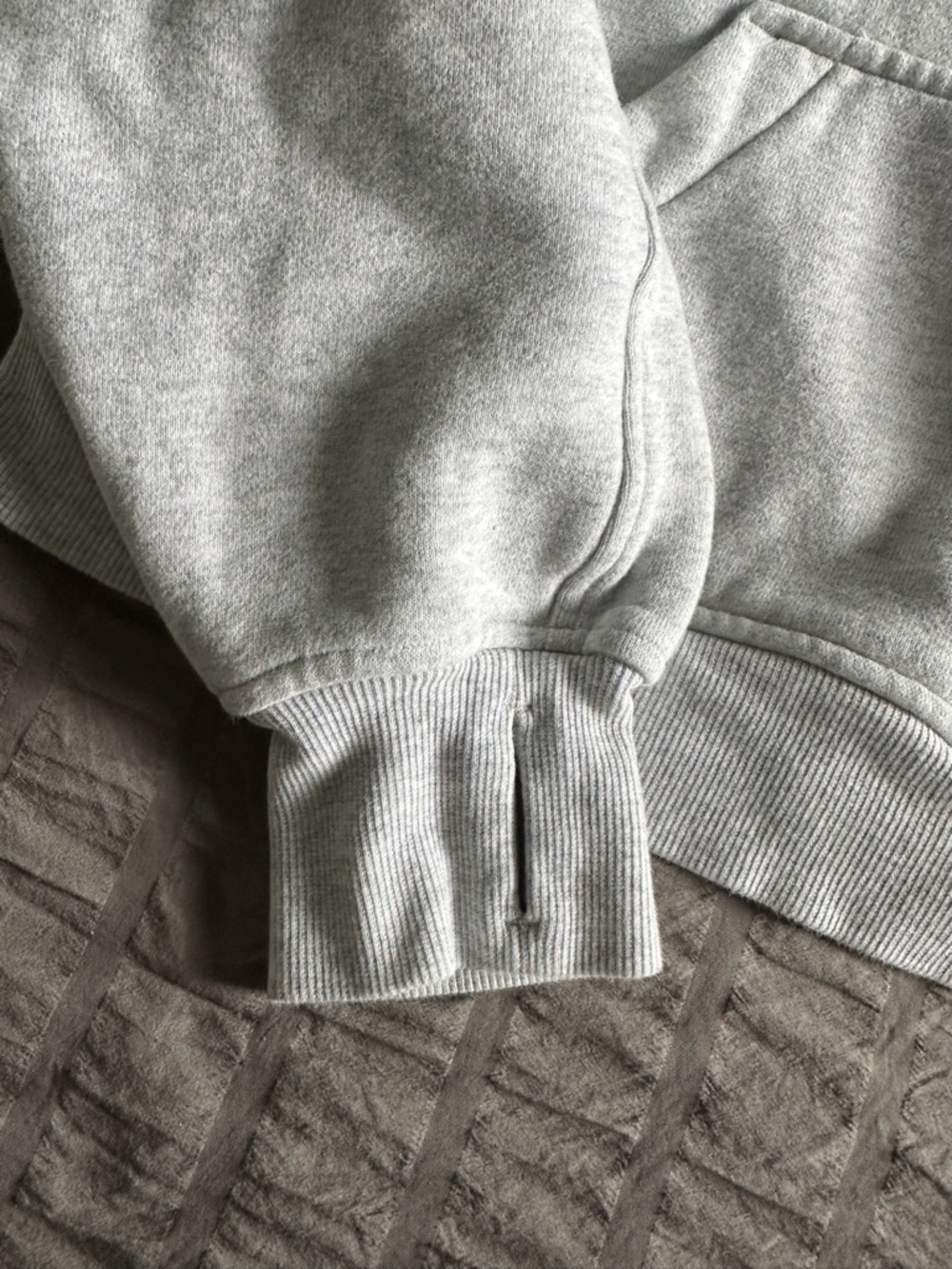 Lululemon Scuba Half Zip Hoodie Gray - XS/S - Picture 7 of 9